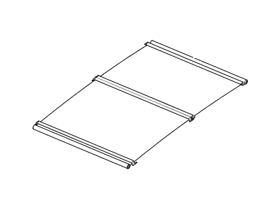 Hyundai 81660-A5000-TX Roller Blind Assembly-Panoramaroof