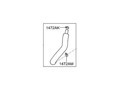 Hyundai 26720-2E610 Hose Assembly-PCV