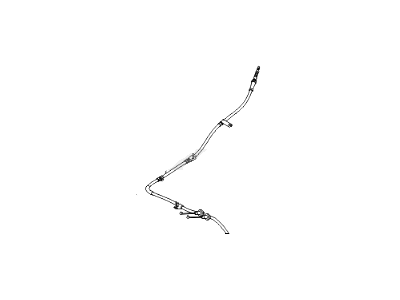 Hyundai Santa Fe Parking Brake Cable - 59770-2B000