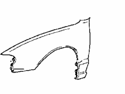 1995 Hyundai Accent Fender - 66321-22301