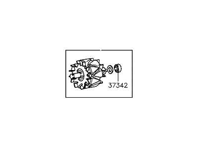 Hyundai 37340-32120 Rotor Assembly-Generator