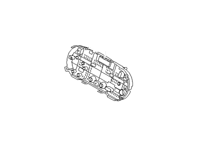 Hyundai 94365-4R000 Case-Cluster,Lower