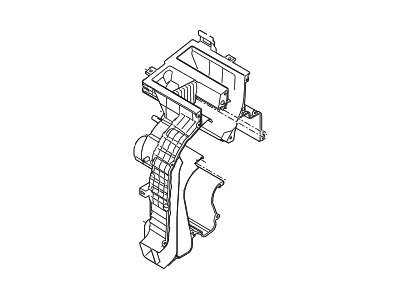 Hyundai 97134-4Z000 Case-Heater & Evaporator,LH