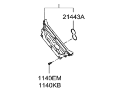 Hyundai Equus Timing Cover - 21360-3F400