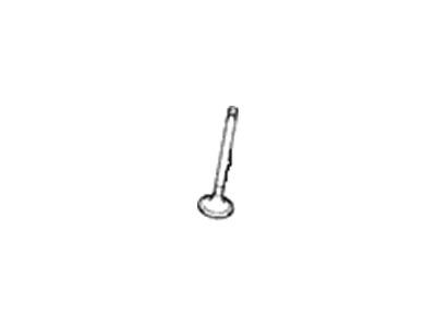 Hyundai Scoupe Exhaust Valve - 22212-22004