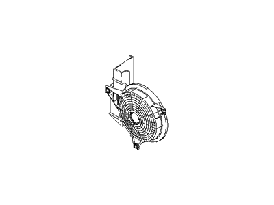 Hyundai Santa Fe Fan Shroud - 97735-26100