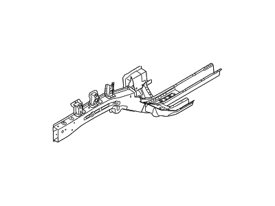 Hyundai 64602-B8700 Member Assembly-Front Side,RH