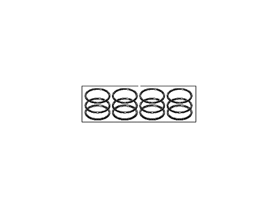 2006 Hyundai Tiburon Piston Ring Set - 23040-23300