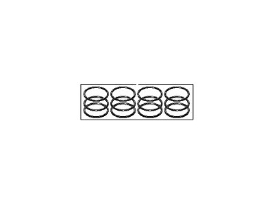 2008 Hyundai Elantra Piston Ring Set - 23040-23300