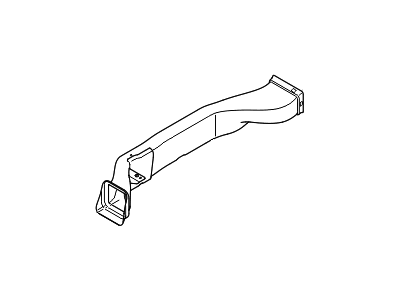 Hyundai 97010-3V100 Duct Assembly-Rear Air Ventilator,No.1