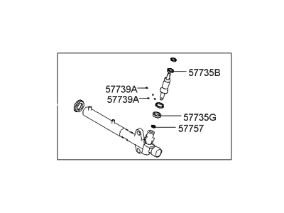 Hyundai Power Steering Gear Seal - 57790-2EA00