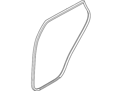 Hyundai Santa Fe XL Door Seal - 83110-B8000-RYN