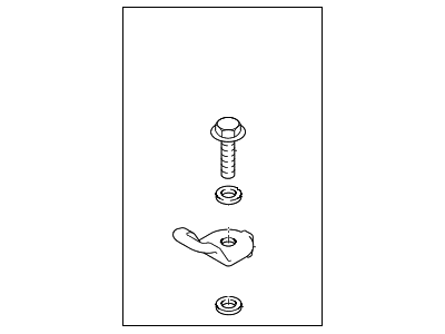 Hyundai 89891-3T000 Holder Assembly-Child Rest Hook