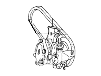 1987 Hyundai Excel Drive Belt - 57231-21000