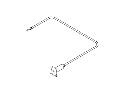 Hyundai 81590-26000 Catch & Cable Assembly-Fuel Filler