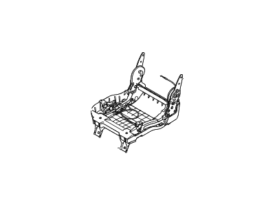 Hyundai 89520-0W000-J4 Mechanism Assembly-Rear Seat RH