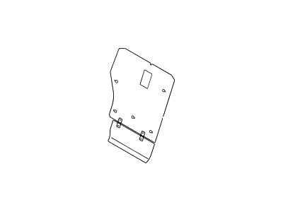 Hyundai 89470-2B150-J9 Board Assembly-2ND Back,RH