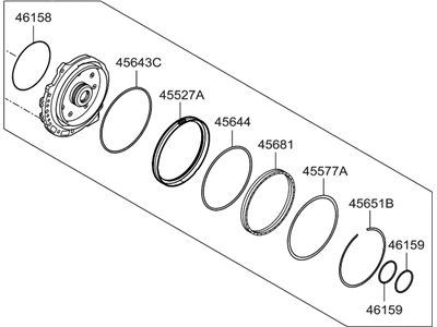 Hyundai 46100-2F500 Set-Oil Pump Assembly