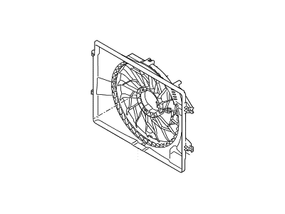 Hyundai 25350-E6000 SHROUD-Radiator