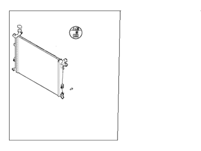 Hyundai 25310-E6100 Radiator Assembly