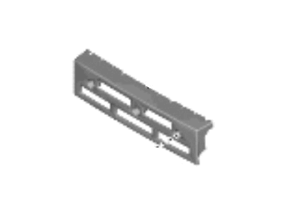 Hyundai 86529-S8CA0 MOULDING-FRT BPR LICENSE PLATE