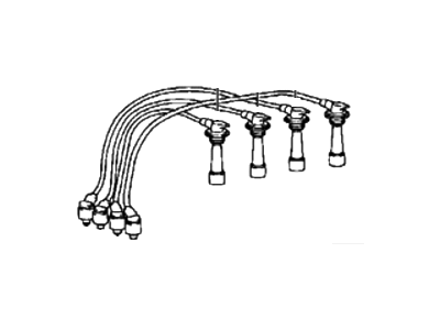 1995 Hyundai Accent Spark Plug Wire - 27501-26A00