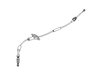 Hyundai 46790-2B000 Automatic Transmission Lever Cable Assembly