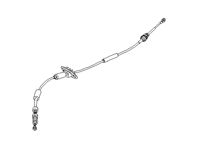 2006 Hyundai Santa Fe Shift Cable - 46790-2B000