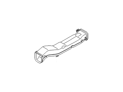 Hyundai 97010-3N800 Duct Assembly-Rear Ventilator