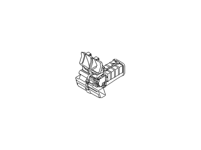 Hyundai 97020-3N800 Duct Assembly-Rear Ventilator No.2,LH