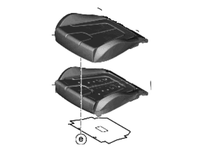 2021 Hyundai Veloster N Seat Cushion - 88100-K9700-SZG