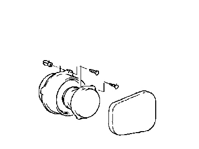 1996 Hyundai Tiburon Car Speakers - 96340-27300