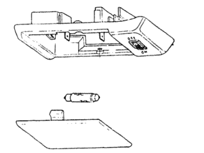 Hyundai 92800-21010-AL Lamp Assembly-Room
