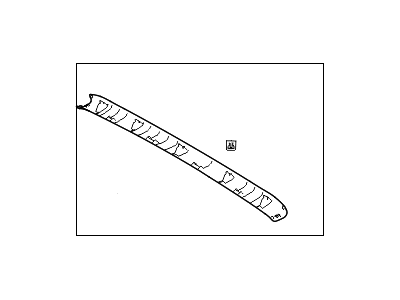 Hyundai 81760-1E200-WK Trim Assembly-Tail Gate Upper