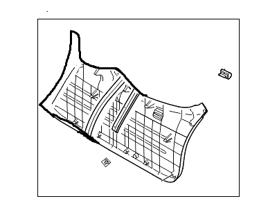 Hyundai 81750-1E210-WK Panel Assembly-Tail Gate Trim