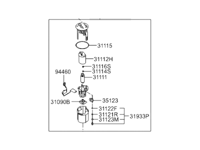 Hyundai 31110-2M500