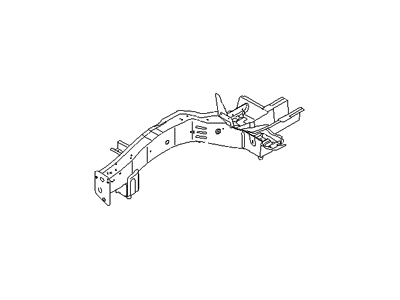 Hyundai 64602-0W000 Member Assembly-Front Side,RH