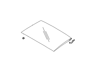 Hyundai 81630-3V000 Panoramaroof Moving Glass Assembly