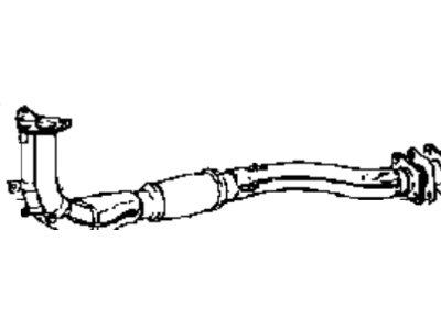 Hyundai 28600-22600 Front Exhaust Pipe