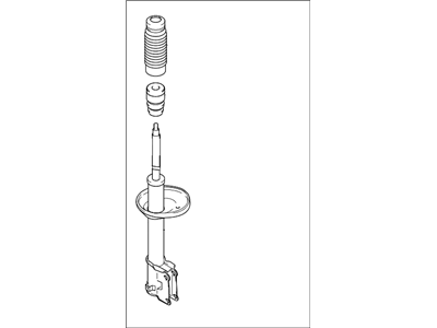 2006 Hyundai Tiburon Shock Absorber - 54650-2C250