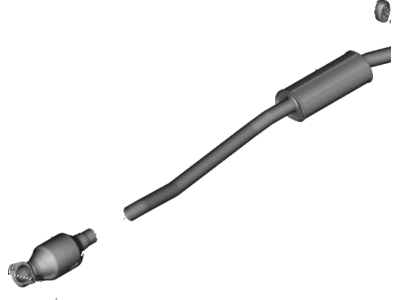 2022 Hyundai Tucson Muffler - 28600-CW380