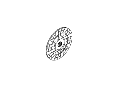 Hyundai Clutch Disc - 41100-24200