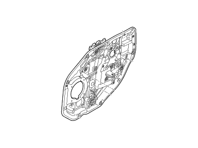 Hyundai Genesis G90 Window Regulator - 83471-D2000