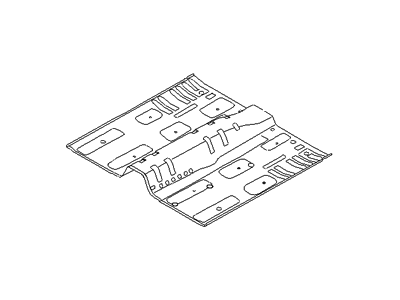 Hyundai 65110-3V000 Panel Assembly-Center Floor