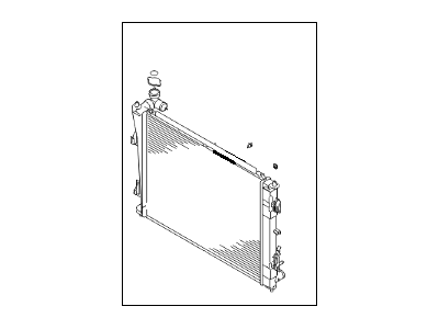 Hyundai 25310-3Q600 Radiator Assembly