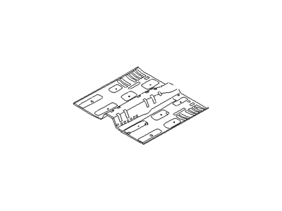 Hyundai 65110-3S000 Panel Assembly-Center Floor