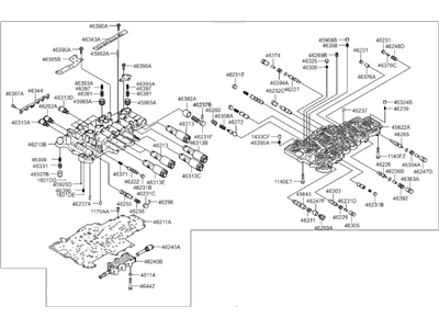 2011 Hyundai Genesis Valve Body - 46200-4E250