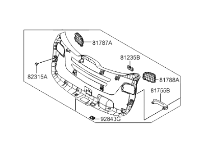 Hyundai 81750-4Z500-NBC