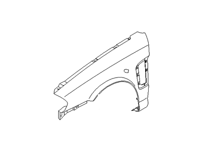 Hyundai 66311-2C030 Panel-Fender,LH