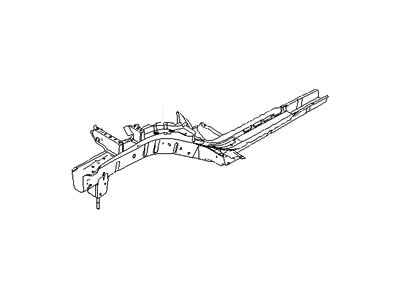 Hyundai 64606-1E302 Member Assembly-Front Side,RH